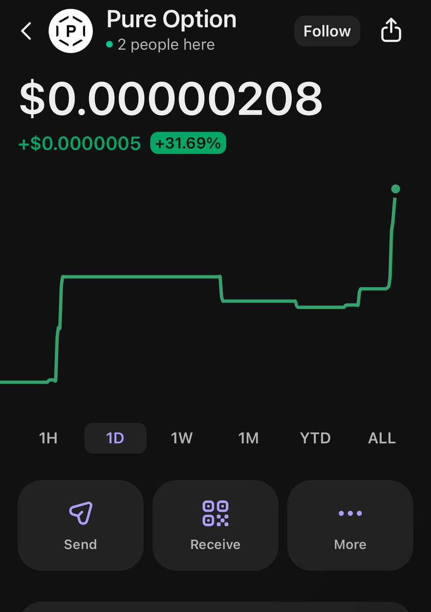 PureOption1's tweet image. This more than just a token launch we a sign of pure honesty and truth 💥 $PO it’s just pure honestly ✅ 🌕