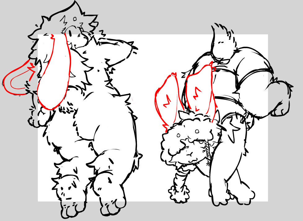 boxflop_'s tweet image. max (left) sophie (right)