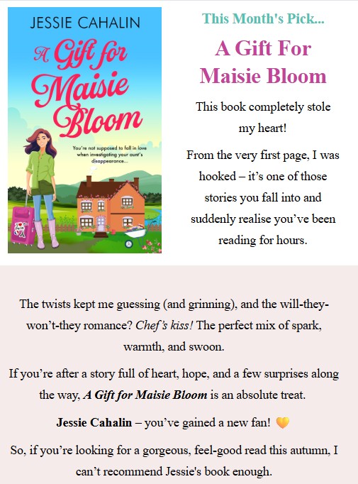 Maisie Bloom is stealing readers' hearts.
tinyurl.com/myjndpzz
#BookTwitter #romance #cosymystery #kindlebooks