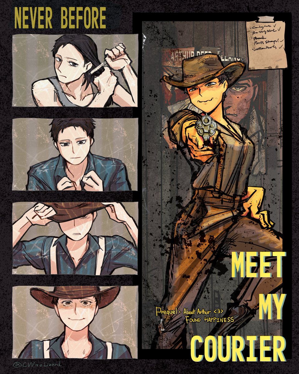 CVVisaLizard's tweet image. She struck poses in the mirror when no one was around.

#fallout #fnv