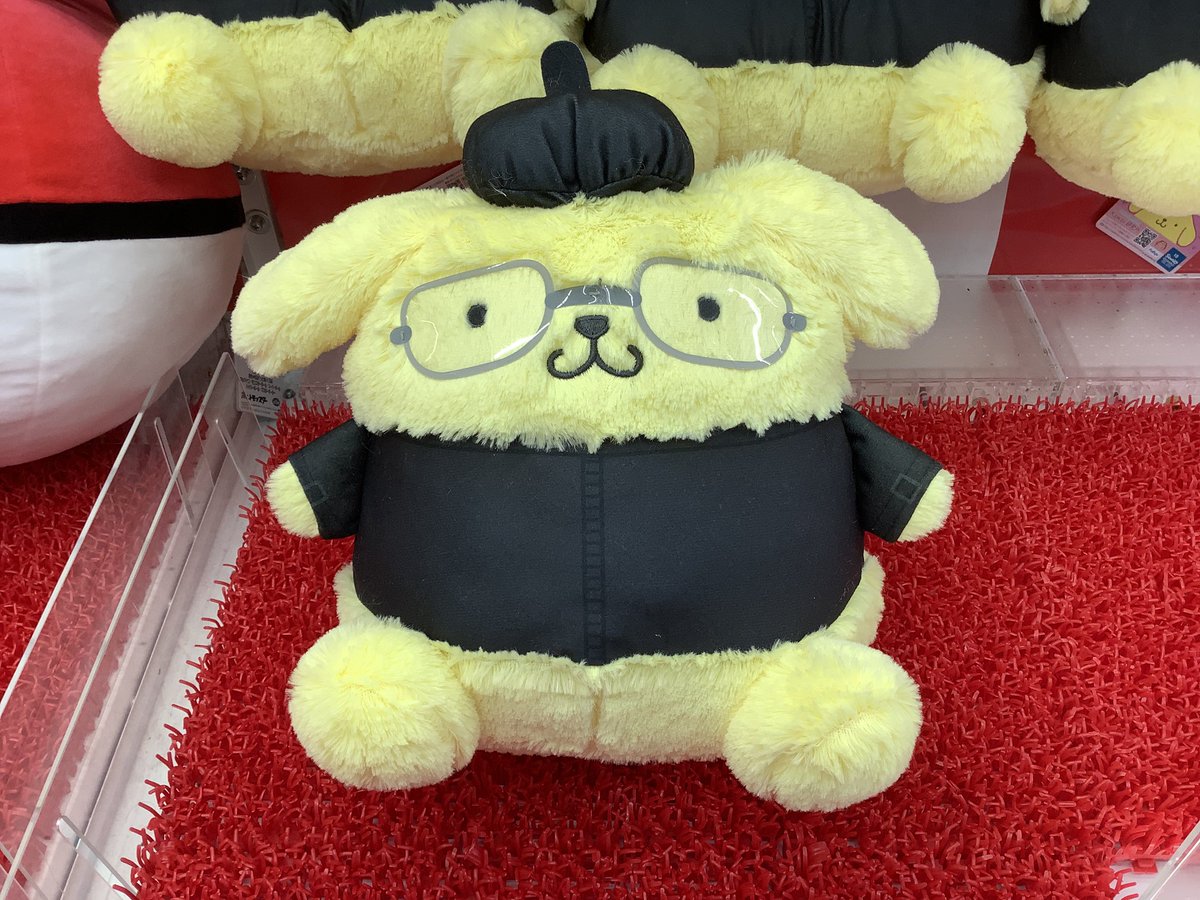景品情報】 ポムポムプリン ぼくにメロメロ～？超BIGぬいぐるみ 入荷
