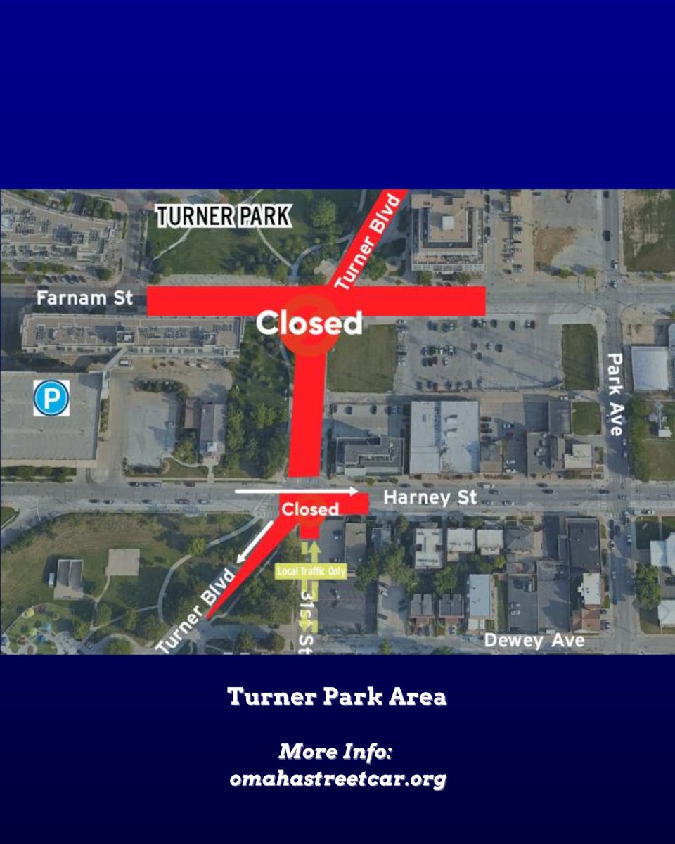 Some relief coming as Omaha Streetcar construction shifts zones — Farnam east of 13th, Harney between 11th-10th reopening soon. 

New utility work closures begin this week in Old Market, 28th St corridor (see maps). 

Info: omahastreetcar.org | 402.300.3180