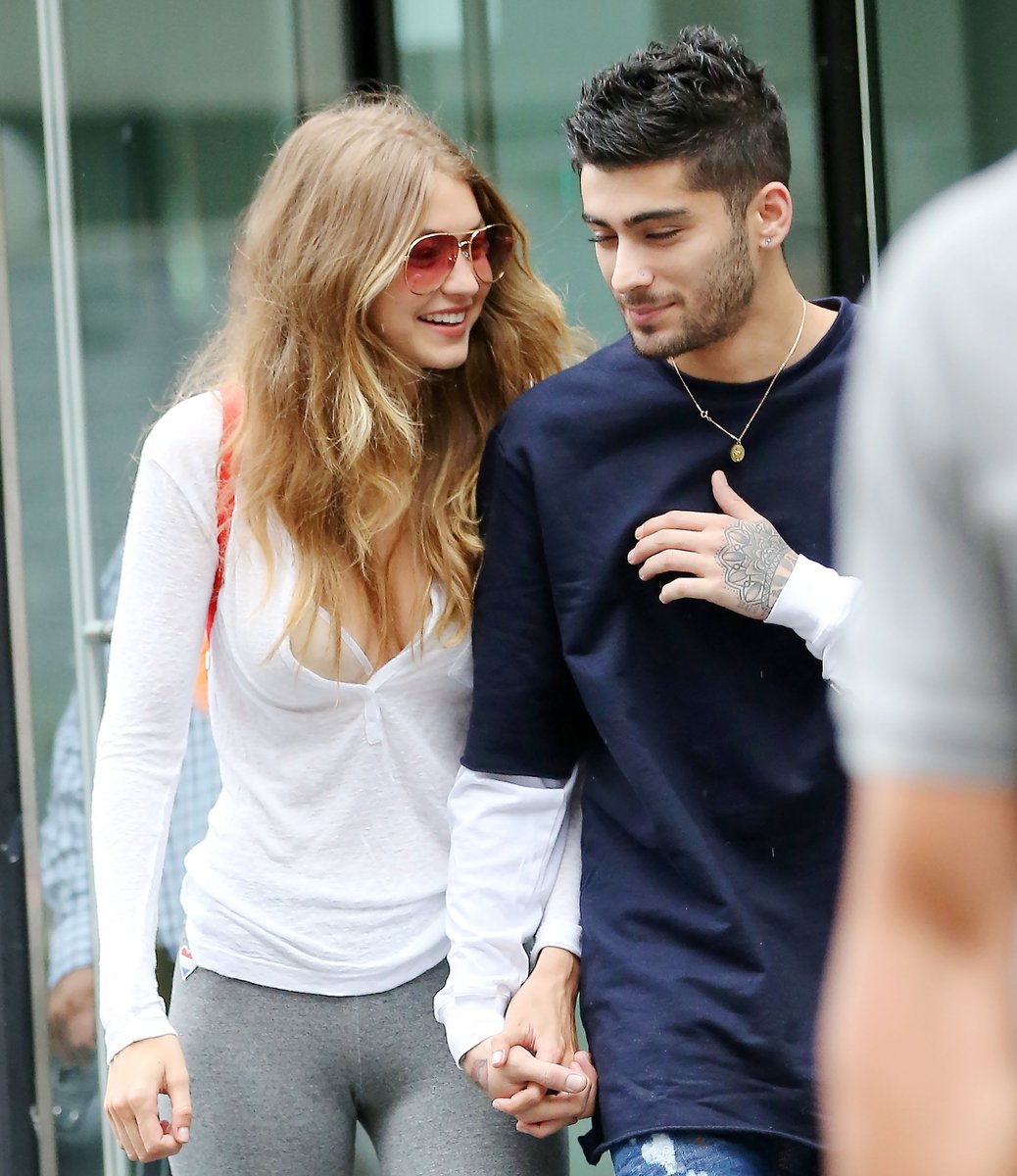 gigi hadid &amp; zayn malik looked so good together