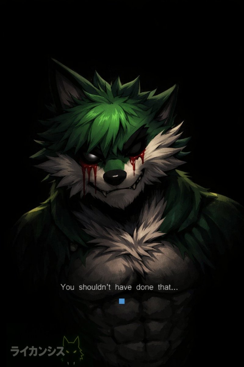 LycansisZzz's tweet image. You shouldn't have done that...