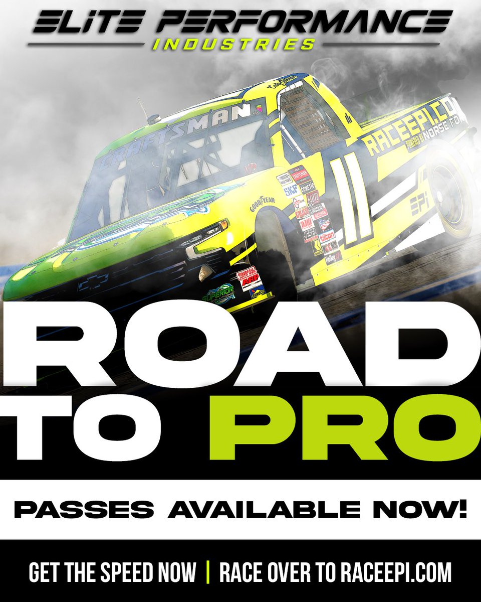 🔥 𝗥𝗢𝗔𝗗 𝗧𝗢 𝗣𝗥𝗢 𝗣𝗔𝗦𝗦𝗘𝗦 𝗢𝗨𝗧 𝗡𝗢𝗪 🔥

Norse Force Racing’s Jarrett Liebert is ready to take a new group to the top! Our RTP passes are out now, &amp; we can’t wait to kick off our intensive program to see just how many drivers we can lock in 🔒