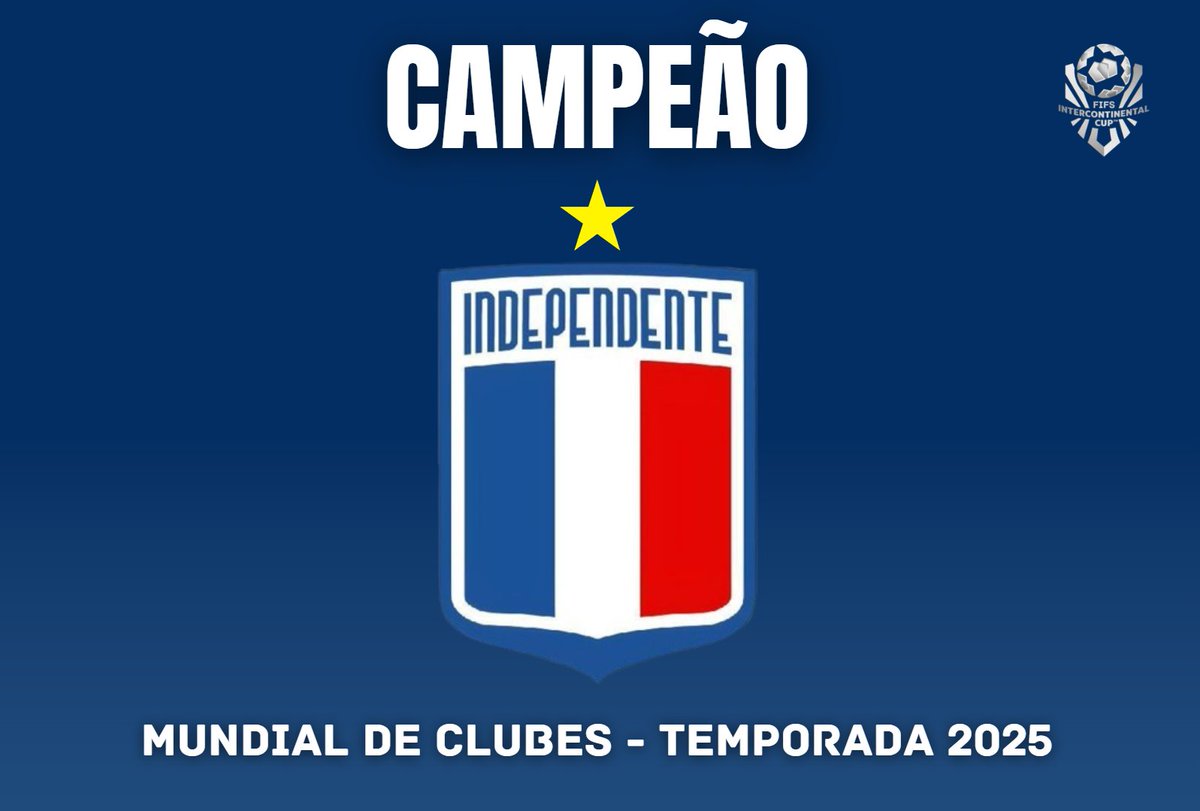 𝐎 𝐂𝐀𝐌𝐏𝐄Ã𝐎 𝐃𝐎 𝐌𝐔𝐍𝐃𝐎: <a href="/AEAIndependente/">AEA Independente ⭐</a> ⭐️

#AEAIndependente