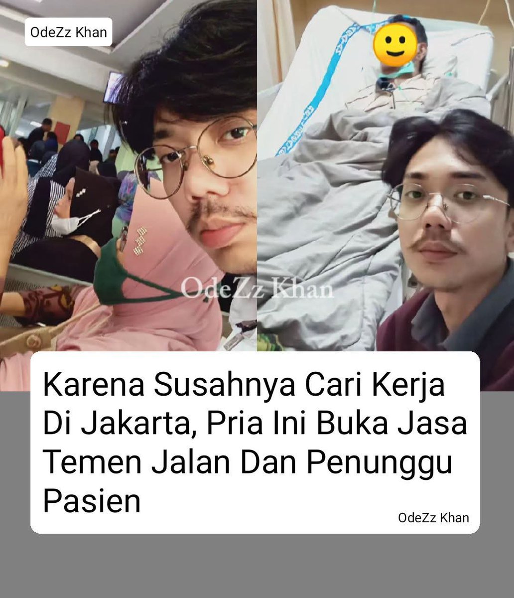Gieehad's tweet image. Belajar dari abang ini. Gimana kalau kita buka lapak Care giver??

Pernah gak kalian ada di posisi pengen jaga orang tua tapi gak bisa izin kantor? Apa yang kalian lakukan?"

Jadi peran CG disini

✅ Teman ngobrol agar pasien gak depresi.
✅ Perpanjangan tangan keluarga untuk…