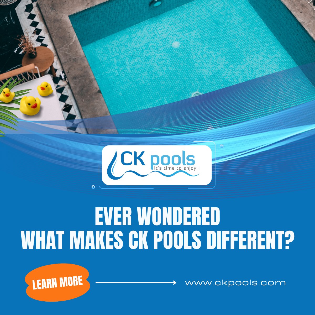 ckpools's tweet photo. 🌊 Ever wondered what makes CK Pools different

Many people tell us the same thing: they want a pool company that genuinely cares, shows up on time, and keeps things simple. 

Switch to CK Pools and get ONE MONTH FREE "New Customers Only."
https://t.co/GLnRc1KIMN https://t.co/7OziaRbDjc