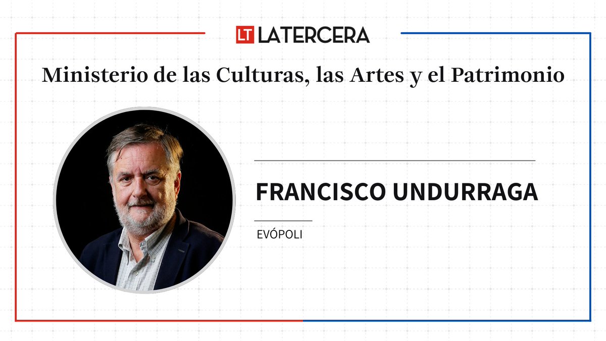 Minuto a Minuto | Francisco Undurraga, diputado Evópoli, asumirá el ministerio de las Culturas latercera.com/politica/notic…