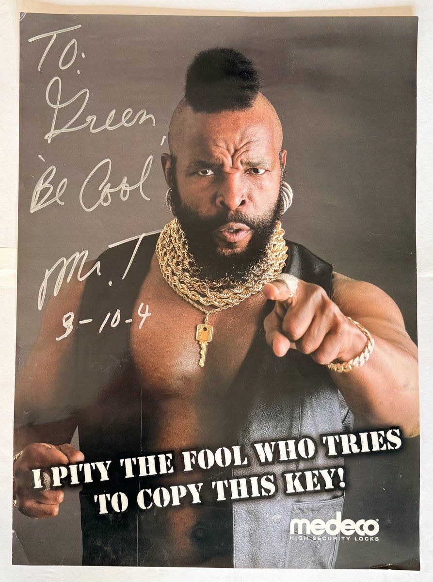 greenbergrocks's tweet photo. @CardPurchaser 
Had this poster hiding for at least 15 years. #Collectibles #ipitythefool https://t.co/PHMmDu1EuB