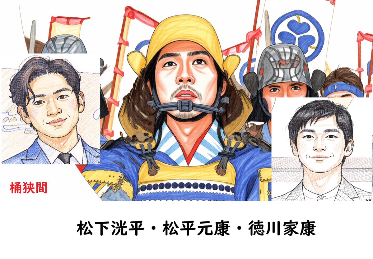 shoyo777's tweet image. 金の松下洸平。知的で思慮深い感じの松平元康・徳川家康・推定１８歳。
＃豊臣兄弟　＃豊臣兄弟絵　＃松下洸平　＃松平元康