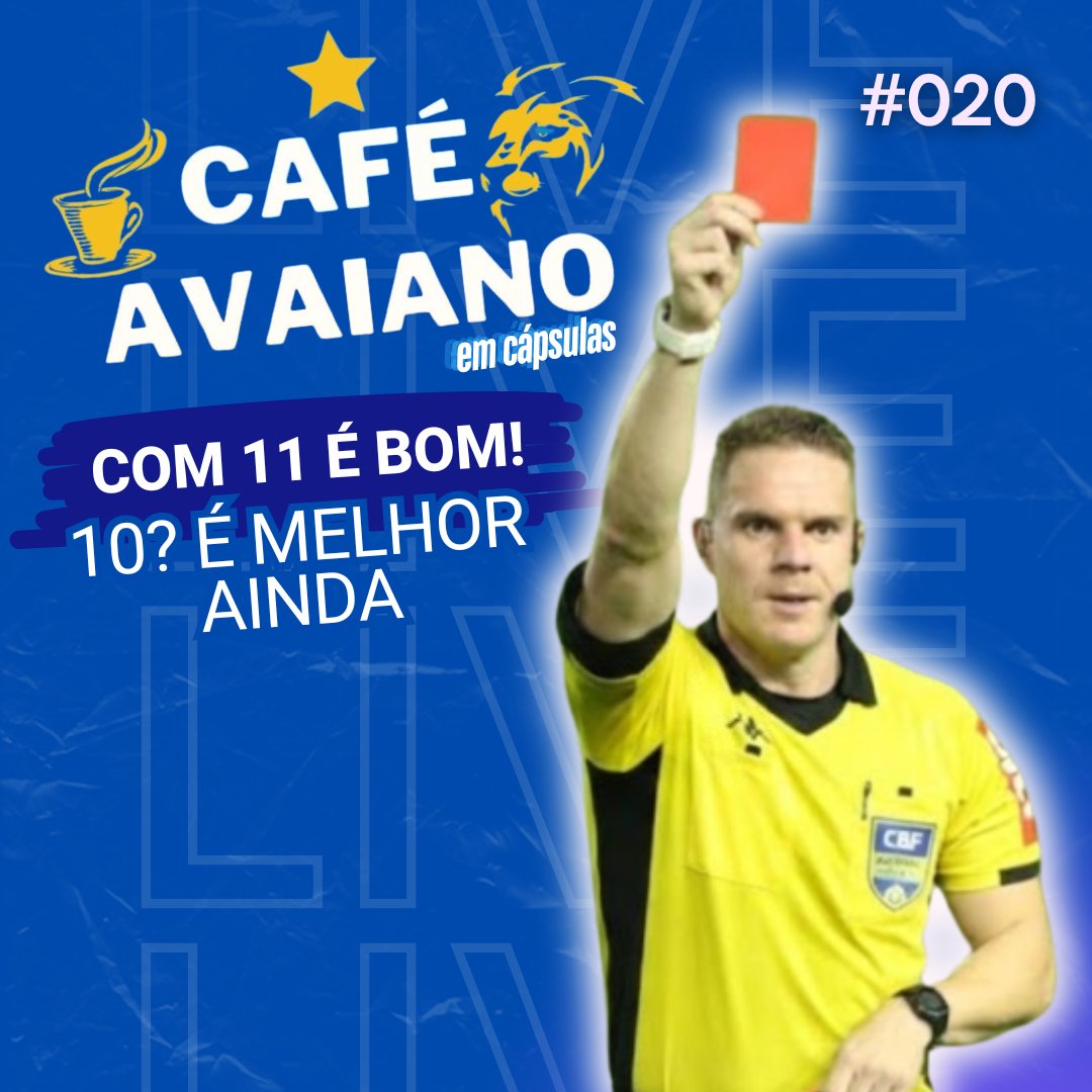 EPISÓDIO XX
Comentários cuidadosos para não ser processado pela associação de árbitros! Um resumo de como foi o clássico desse domingo!

youtube.com/live/fZKCrZCfN…