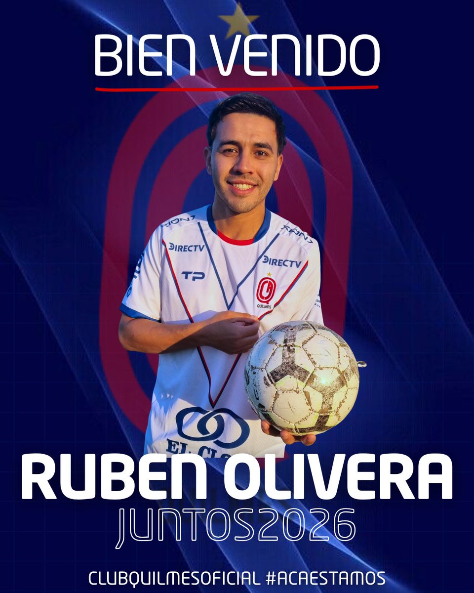 #acaestamos 
Alta 2026
Ruben Olivera 
Arquero|Entr. Arqueros