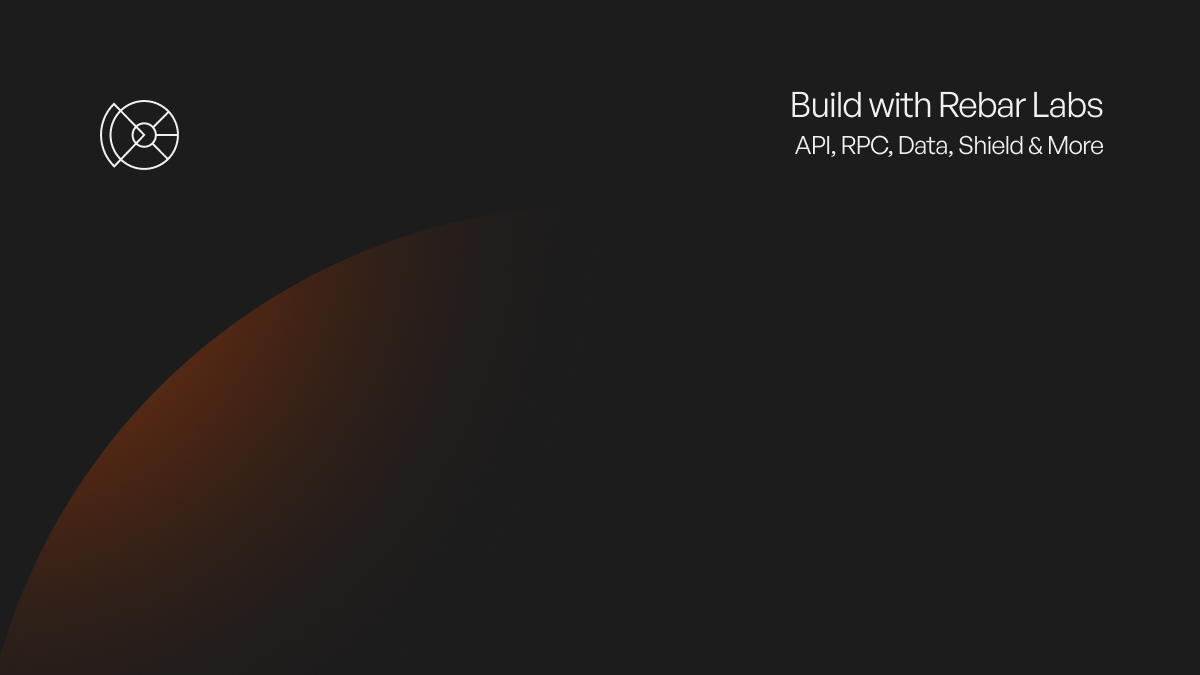 Building a Bitcoin DeFi protocol means stitching together infrastructure  from multiple different providers When one breaks, your app breaks Rebar  Labs builds integrated infrastructure: 🔸 API 🔸 RPC 🔸 Data 🔸 Shield