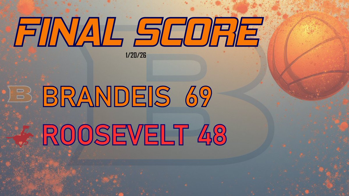 BrandeisHoops's tweet image. The Broncos get the district win over Roosevelt.  Next game is Friday at 8pm at NISD Gym against Reagan.  #BTheBrand