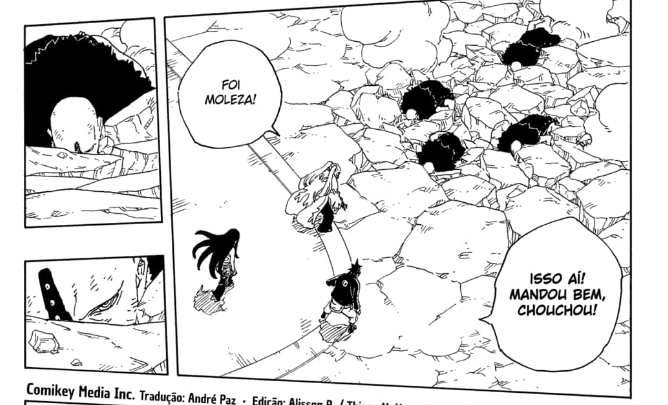 srlobin2's tweet image. nem lembrei do cap hj kk,olha so quem diria q a chocho não mato o mamushi tão facil