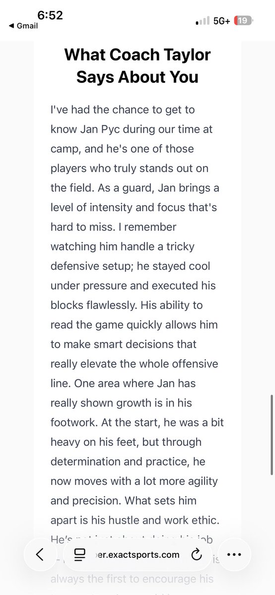 JanPyc07's tweet image. Blessed to say that I got invited to the Exact Sports All American bowl Game 
@CSmithScout @ExpoRecruits @BallCoachHP @JRichterNCSA @FCRecruits 
#AGTG #football #offszn #D1 #TNHSF