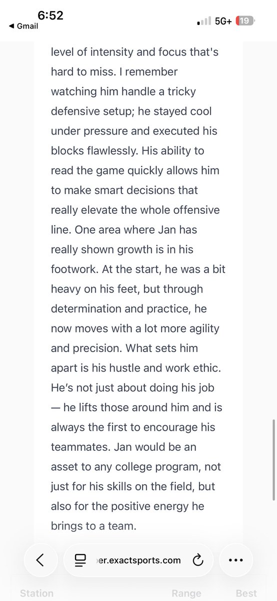 JanPyc07's tweet image. Blessed to say that I got invited to the Exact Sports All American bowl Game 
@CSmithScout @ExpoRecruits @BallCoachHP @JRichterNCSA @FCRecruits 
#AGTG #football #offszn #D1 #TNHSF