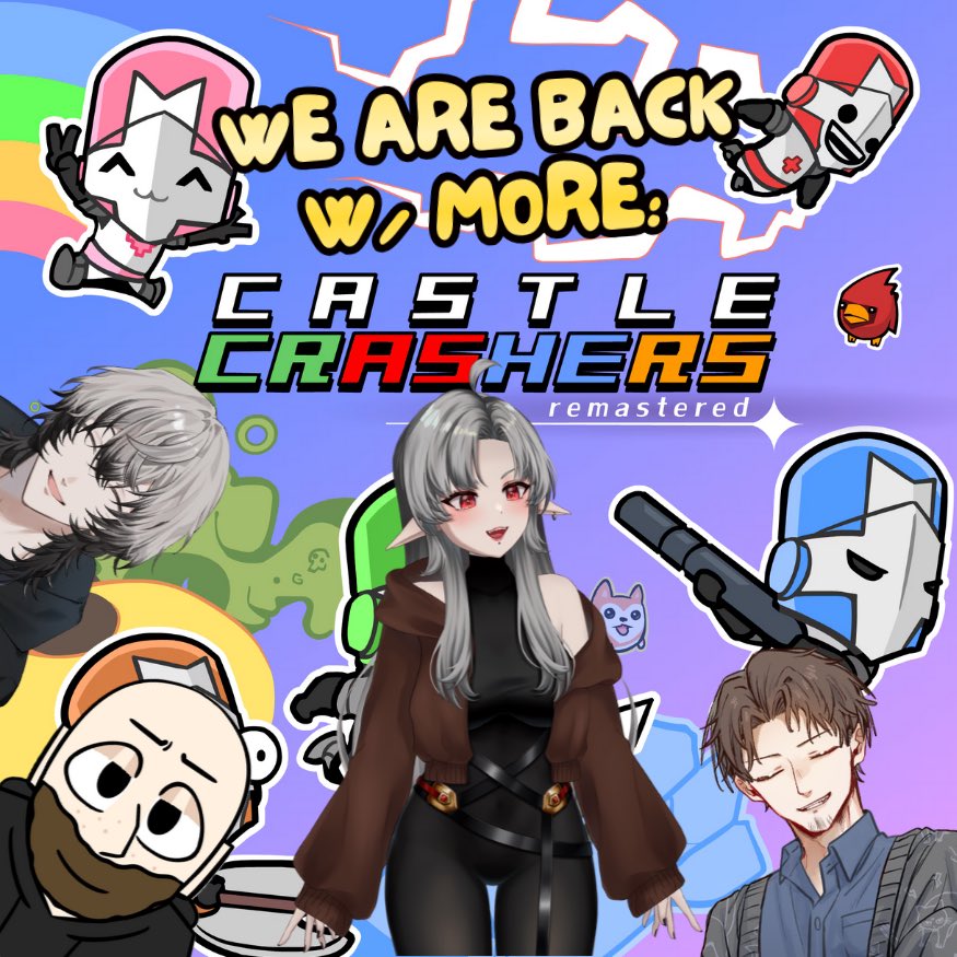 🔴 PIXXI IS LIVE ON TWITCH!
#Vtuber #twitchstreamer #fyp #castlecrashers 
twitch.tv/soypixxi