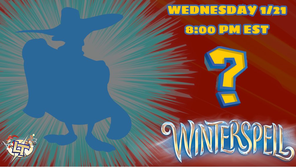 WHO’S THAT GLIMMER?

We will have a dangerously exclusive card reveal for Disney Lorcana Winterspell tomorrow night Wednesday, January 21st at 8pm eastern, right here on Twitter. Stay dangerous!