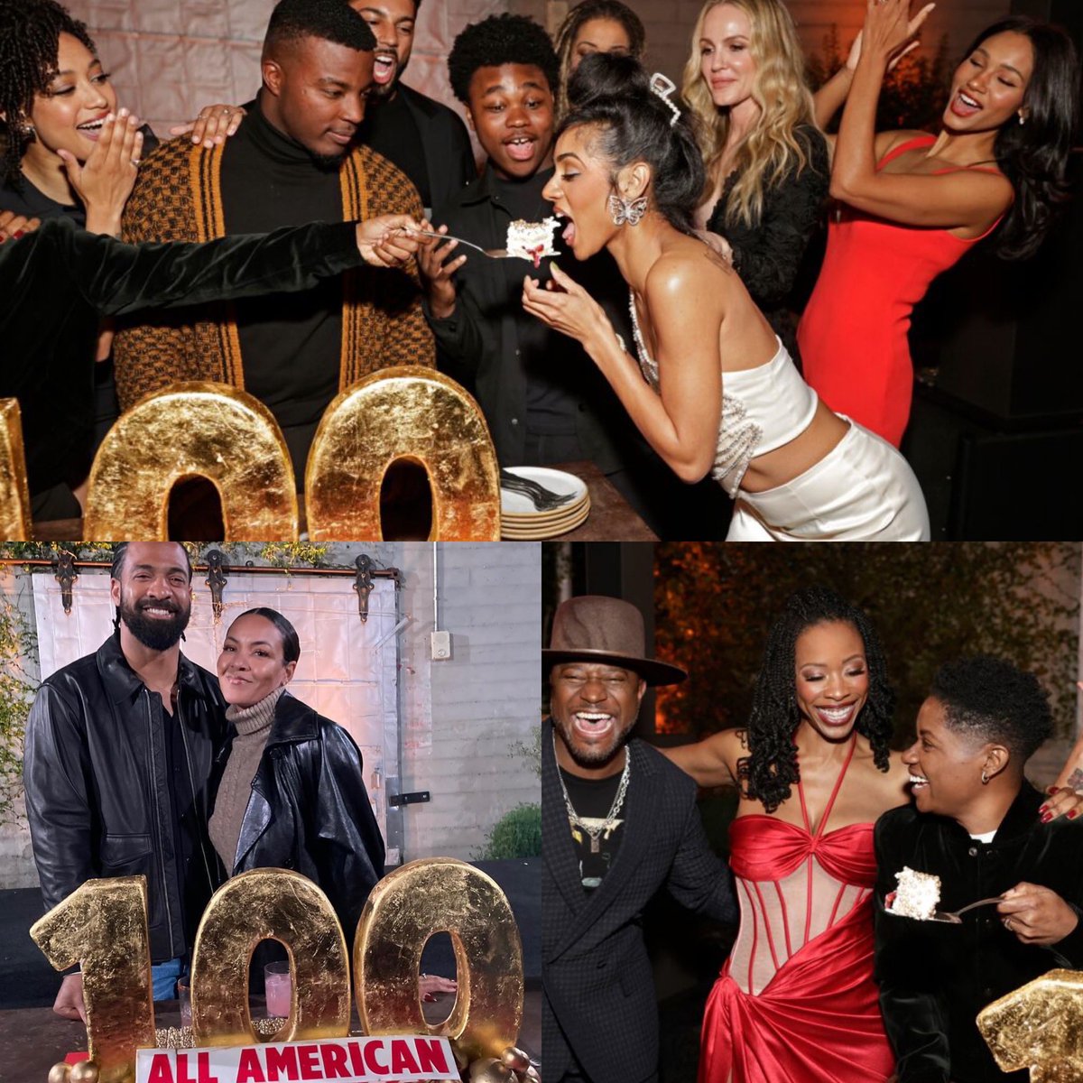 jasimisinclair's tweet image. All American is most likely the last teen drama to reach 100 episodes. 🏈🤎✨