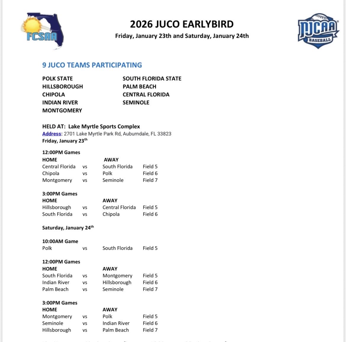 Polk State Baseball tweet media