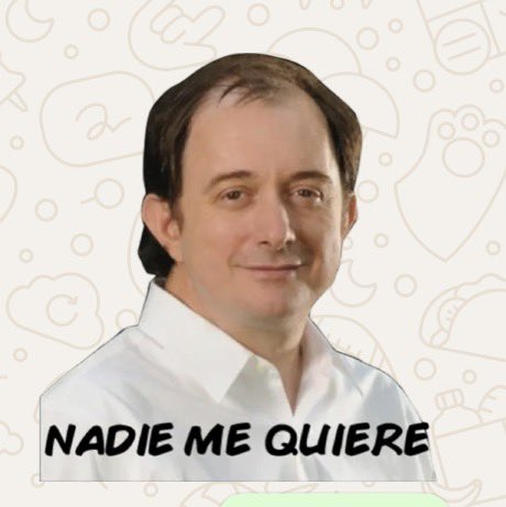 Un honor estar bloqueado por un Ministro de esta calaña, pero con respeto.