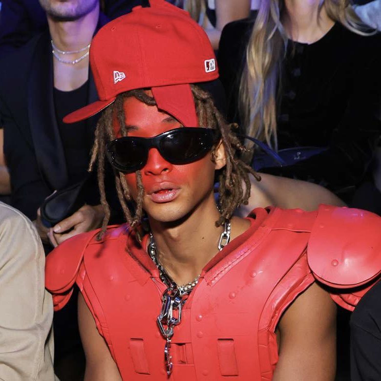 Ovrnundr's tweet image. Jaden Smith’s debut footwear release as Men’s Creative Director at Christian Louboutin 🔴