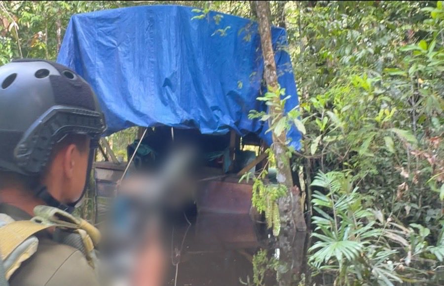 MGP_DICAPI's tweet image. El día domingo 18 de enero del año 2026, se realizó acciones de Policía Fluvial en contra de la minería ilegal, en las inmediaciones del Centro Poblado Pava, distrito de Santa María de Alto Nanay, provincia de Maynas región Loreto. acortar.link/6DmNwe