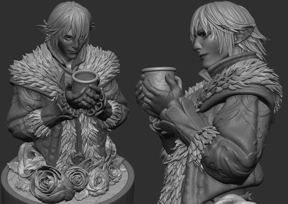 GoldenWaind's tweet photo. 3D sculpt of the man
can be printable

#FFXIV #haurchefant #zbrush https://t.co/uqVBCQiptg