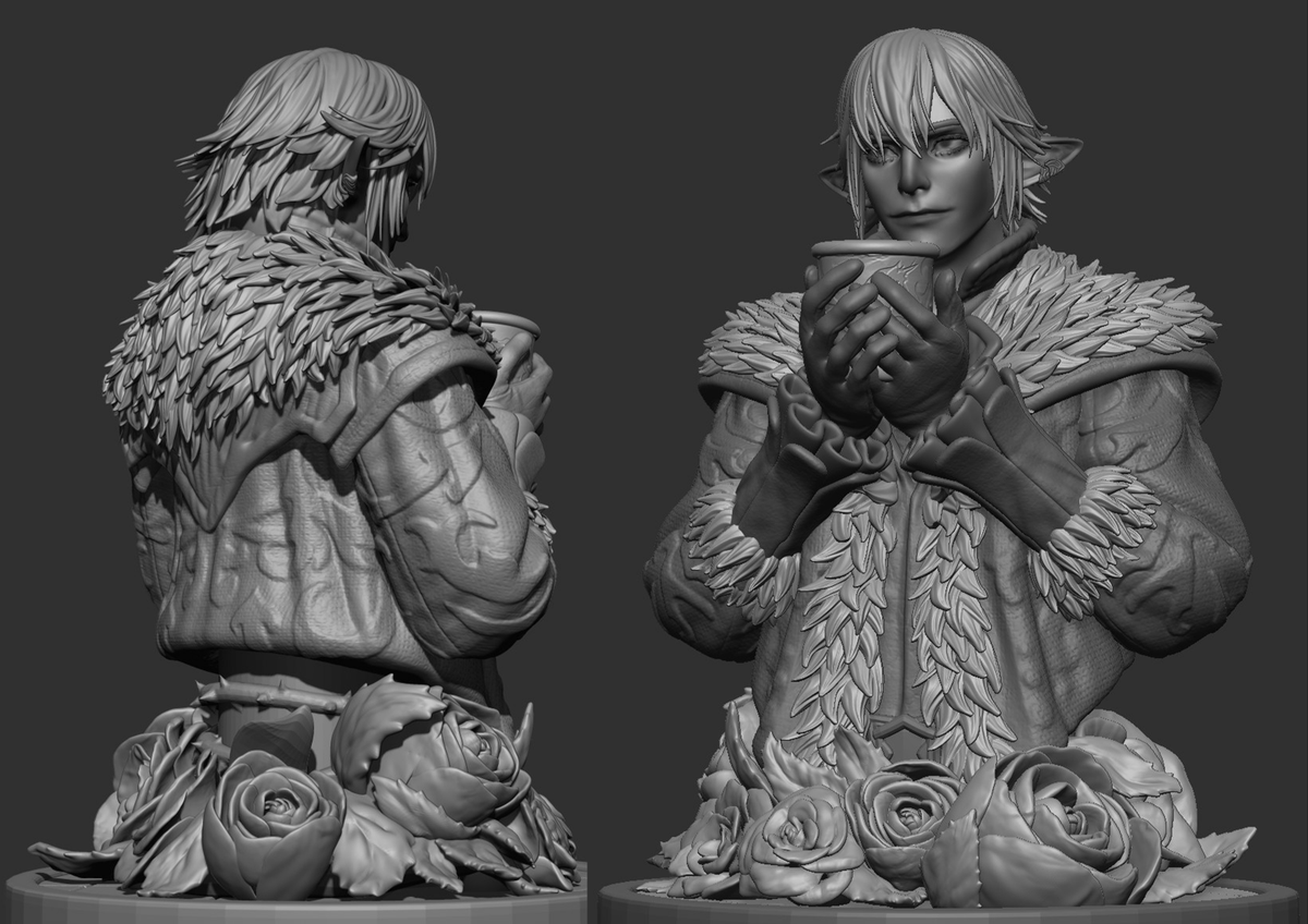 GoldenWaind's tweet photo. 3D sculpt of the man
can be printable

#FFXIV #haurchefant #zbrush https://t.co/uqVBCQiptg