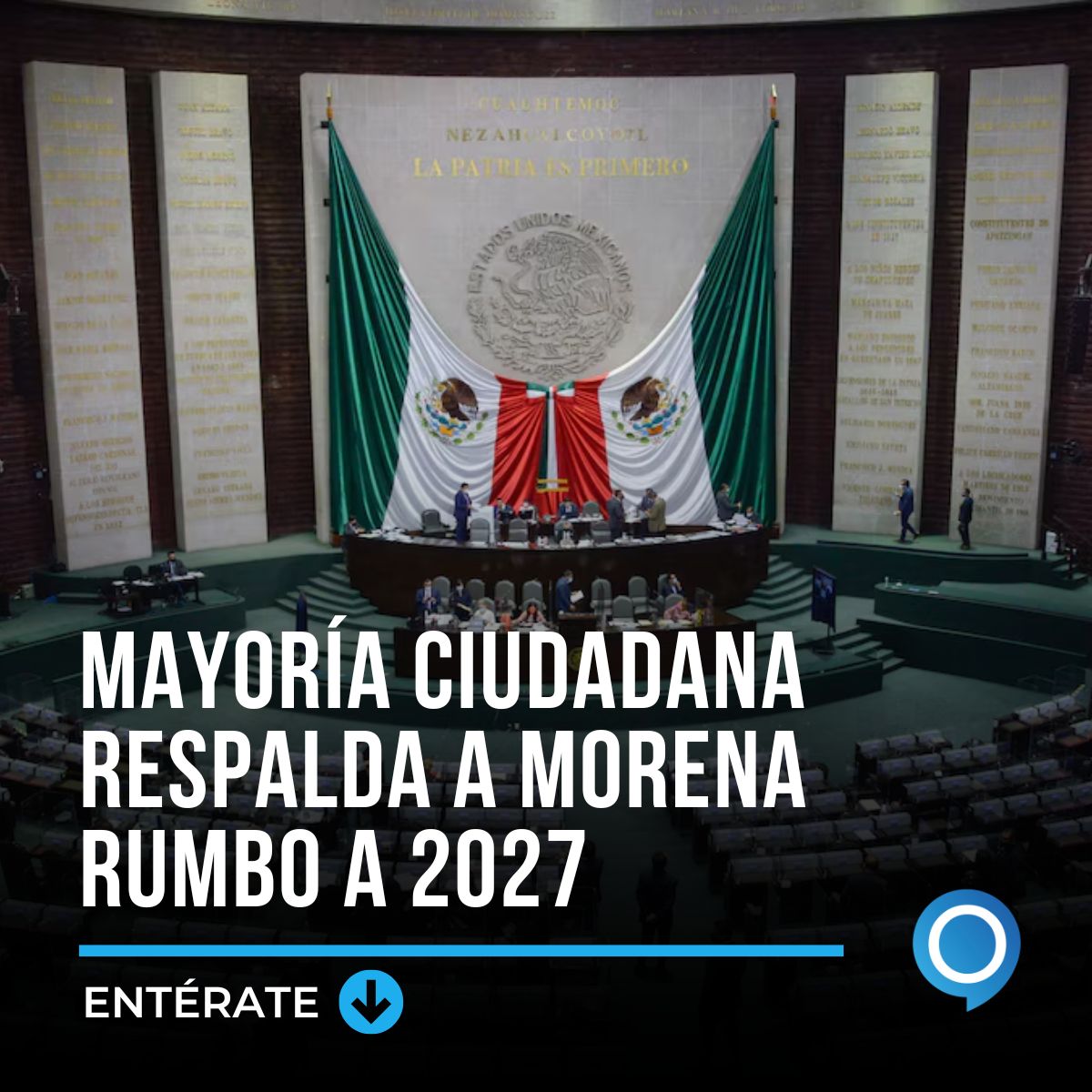 La mayoría ya se pronunció

La más reciente encuesta de <a href="/GobernArteSC/">GobernArte SC</a> revela que <a href="/PartidoMorenaMx/">Morena</a> mantiene la preferencia mayoritaria rumbo a la elección legislativa de 2027.

El estudio refleja una ciudadanía que comienza a definir si apuesta por continuidad o equilibrio en el