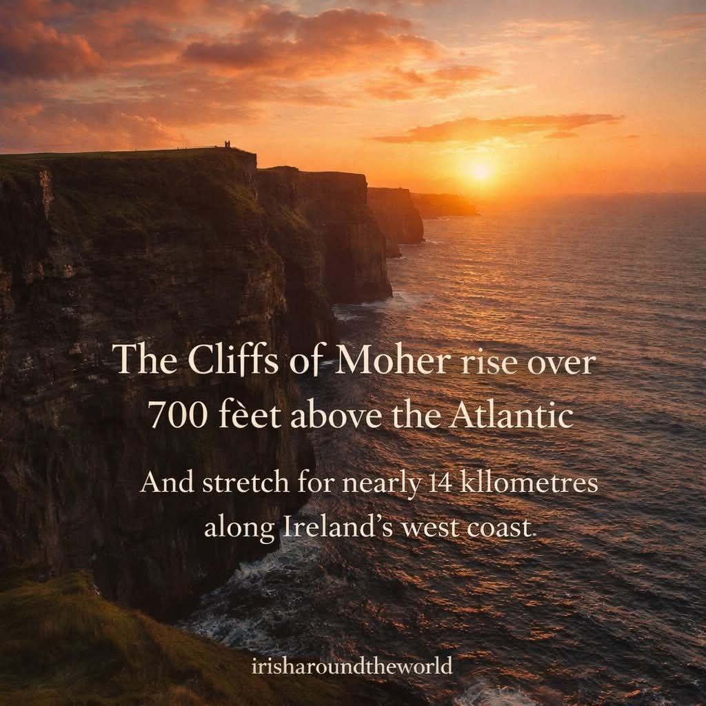 ThisIsIreland3's tweet image. Who here has ever been?
Comment and share images below 💚

#Clare #Ireland #Cliffsofmoher #Wildatlanticway