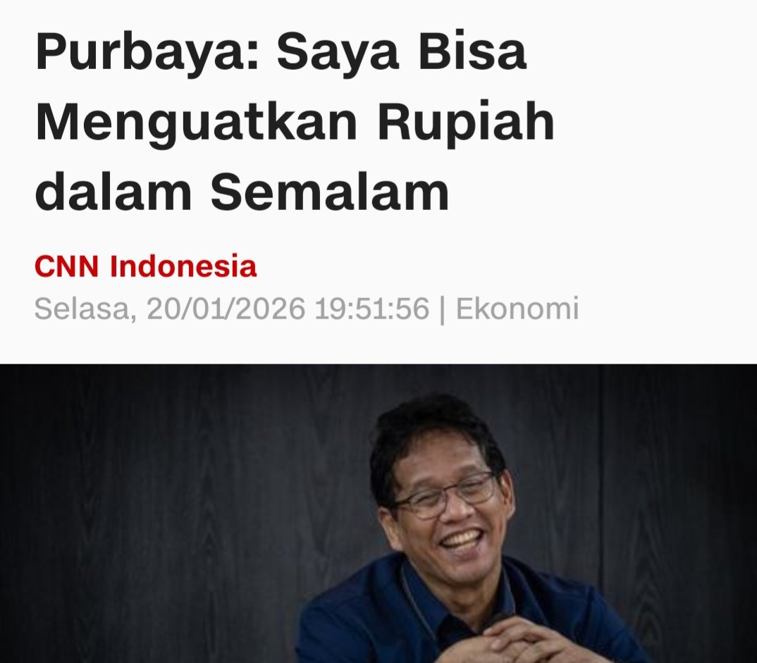 Bapak ini makin lama makin ajaib. Beliau cenderung blaming BI (sikap yg jg tidak bijak).

Padahal faktor utama rupiah melemah adalh defisit apbn yg jauh diatas target. Dan defisit ini ya urusanmu pak. Fiskal disiplin. 

Arogan, koboi dan suka ngeles. Agak bahaya lama lama.