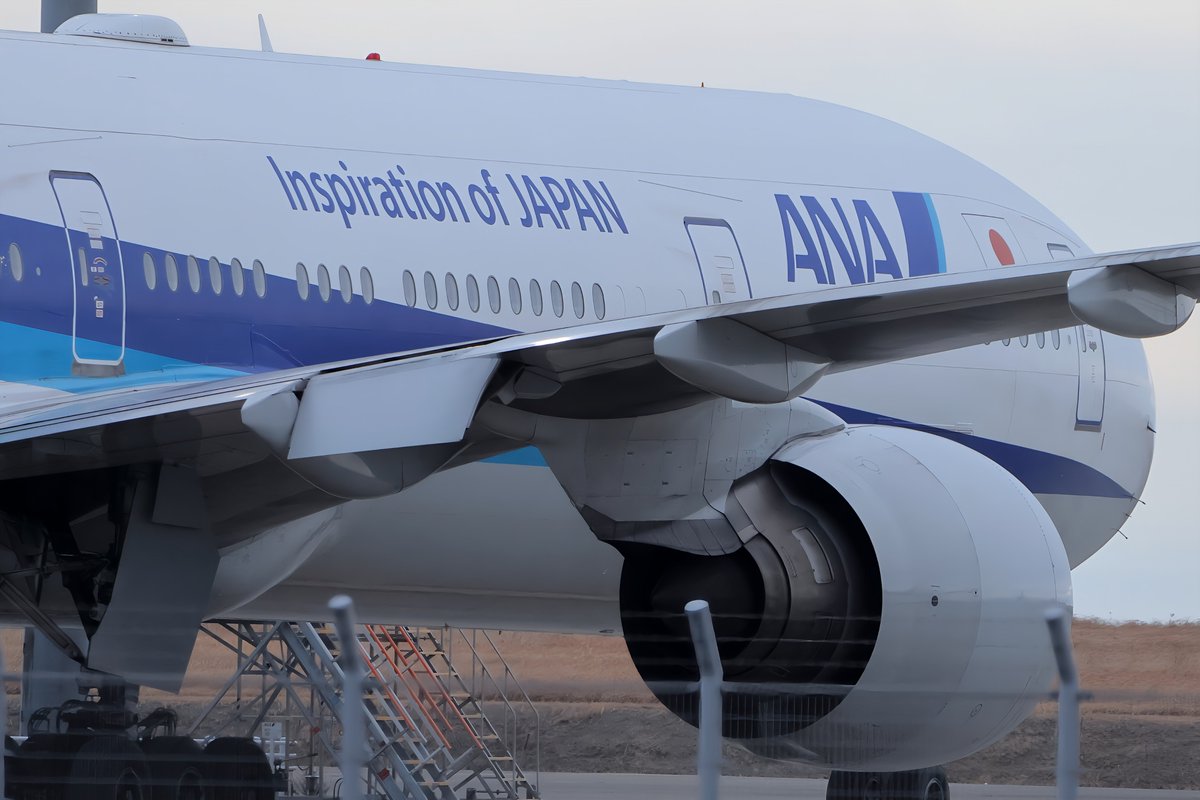 princessarete's tweet image. 今日のJA755A
ちなみに左隣はJA751A
右隣はJA752Aでした。
JA755A
#ANA