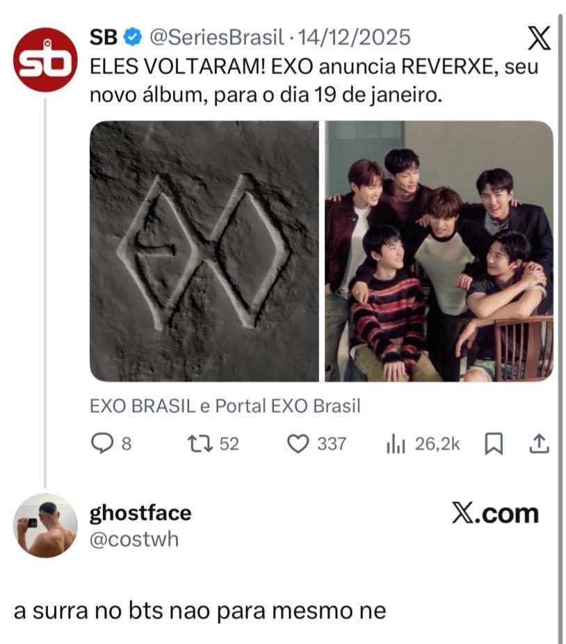 vmincartier's tweet image. a surra no bts não para