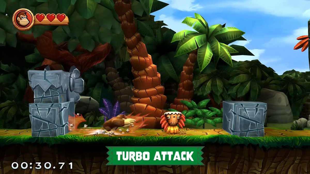 Wario64's tweet image. Donkey Kong Country Returns HD - Free Update out now youtube.com/watch?v=sl2Yyb…

-Dixie Kong 
-Turbo Attack Mode
-Switch 2 features including enhanced visuals, faster load times, gameshare