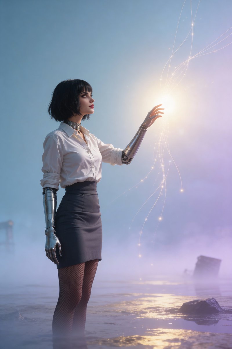 nopuppet's tweet image. QT your Illusion✨

Thank you for the invitations, @AI_ArtBeauty and @NecoHashimoto  🙏

Two tags, so it's time for two characters, one prompt  😉
Been a long time since I used the Zoe model...

Inviting @redshift_x @Madhawk300 @RedfearnMike