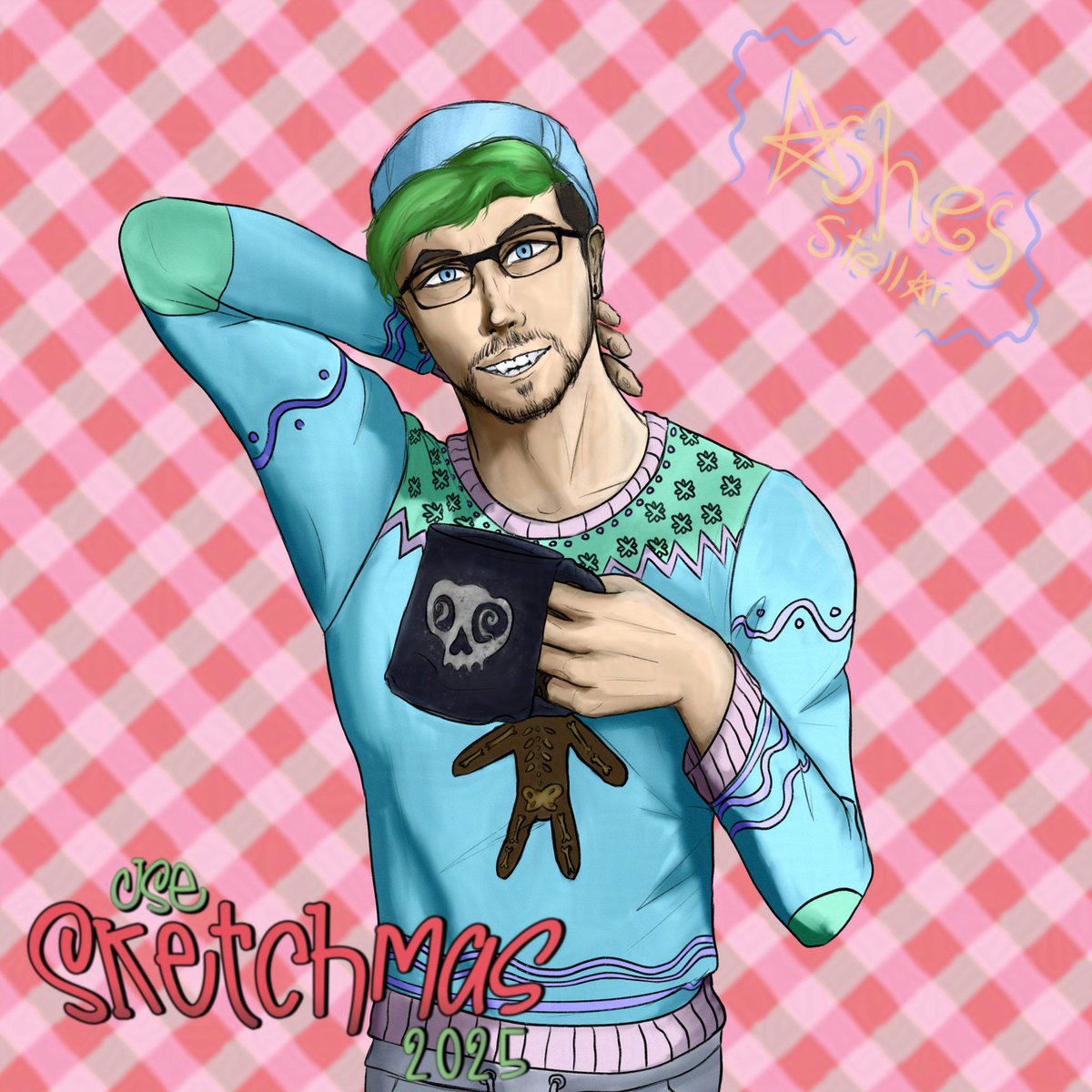 AshesStellar_'s tweet photo. Dr. Schneep in a christmas sweater!

Thank you Unlikely-Cypher for donating to sketchmas!

#Sketchmas2025 #Jacksepticeye #JSEegos @JSESketchmas https://t.co/92b4bbs8an