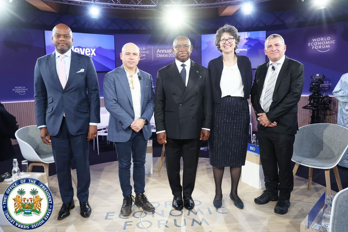 Julius Maada Bio tweet media