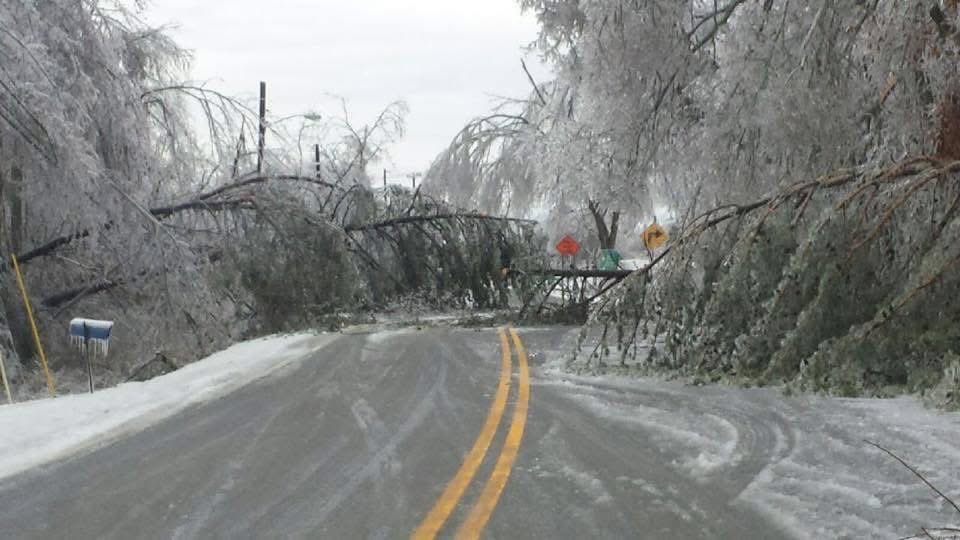 maybedanielleee's tweet photo. Winter Storm 2015: Tennessee declared a state of emergency as roads across the region quickly deteriorated.

Sun comes out. Snow melts.
Sun goes down. It freezes.
Repeat. 
For days. https://t.co/58wn6IwRiB