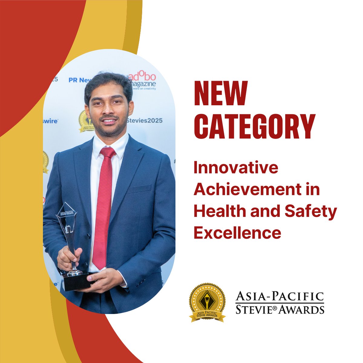 If your organization has taken intiative to enhance workplace or community health and well-being, the 2026 (13th annual) Asia-Pacific Stevie® Awards is your opportunity to be recognized on a global stage!

From stronger safety protocols to community health initiatives and