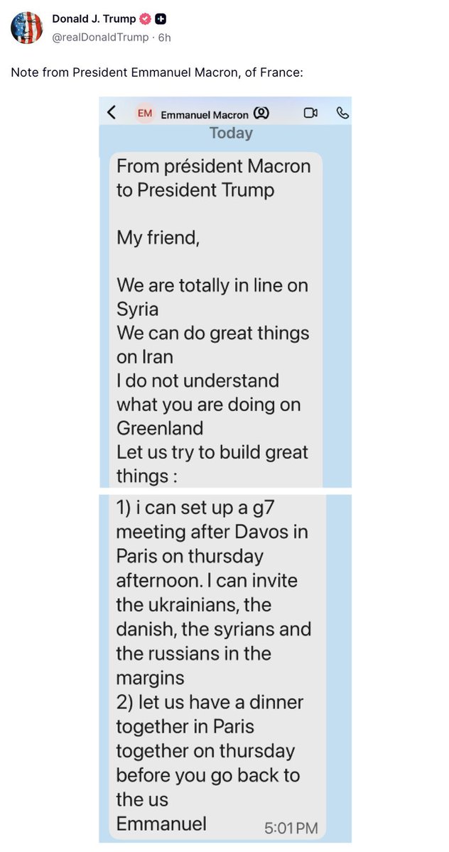 DicoQCFR's tweet photo. Seriously? What the fucking fuck is this?
Emmanuel Macron is a shame for France ! 
About time we elect a real man that will get respected… https://t.co/sI3thDGwJG