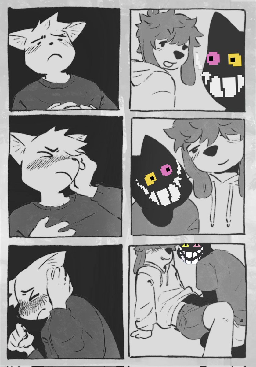 eelswsho's tweet image. #deltarune