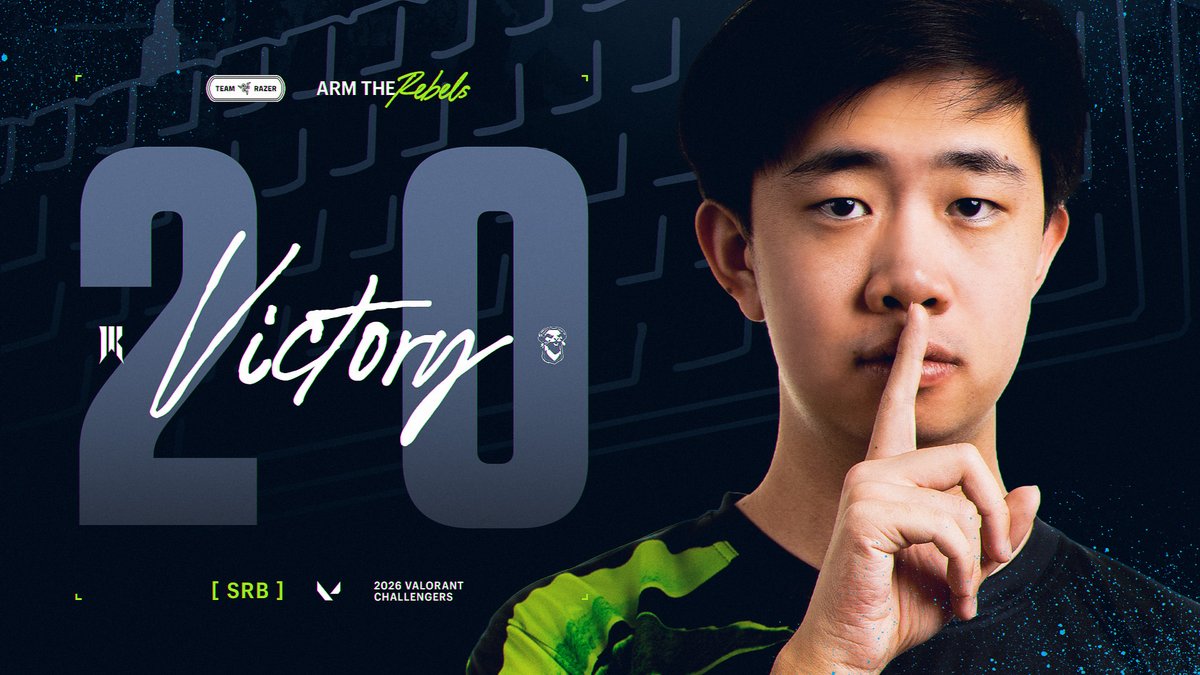 SRVAL's tweet image. First W of 2026 ✅ 

GGs @BlueOtterGG for the close games 🤝 

#SRWIN #ArmTheRebels