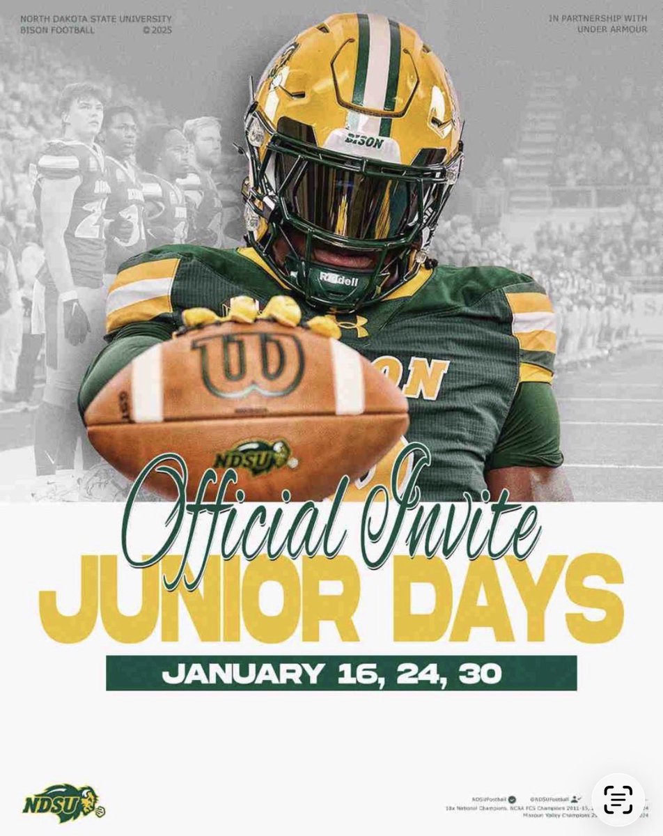 THANK YOU NDSU For the invite
