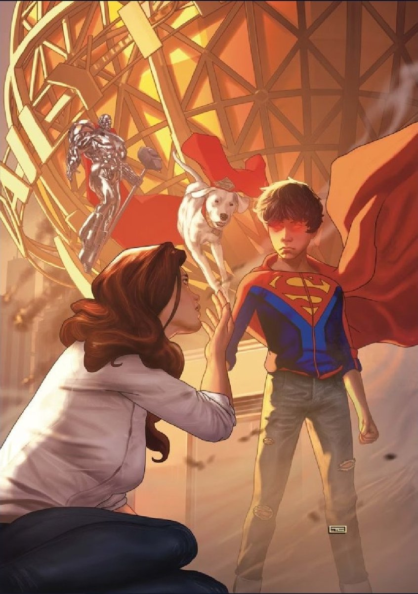 dcuworld's tweet image. Jon Kent returns in Superman Unlimited #12

"Tomorrow Man has a shocking suprise for Lois Lane. His name is Jon Kent, and he's just a little boy. The Reign of the Superboy continues! And possibly.. the reign of a Super Monkey?)