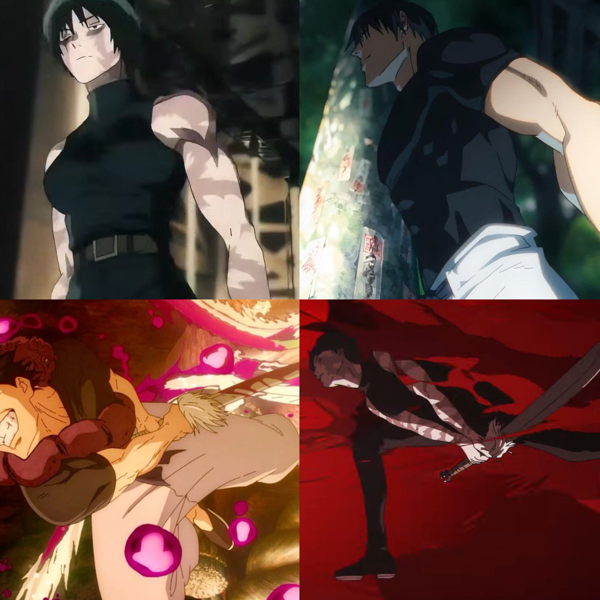 JJKcontents's tweet image. MAKI AND TOJI