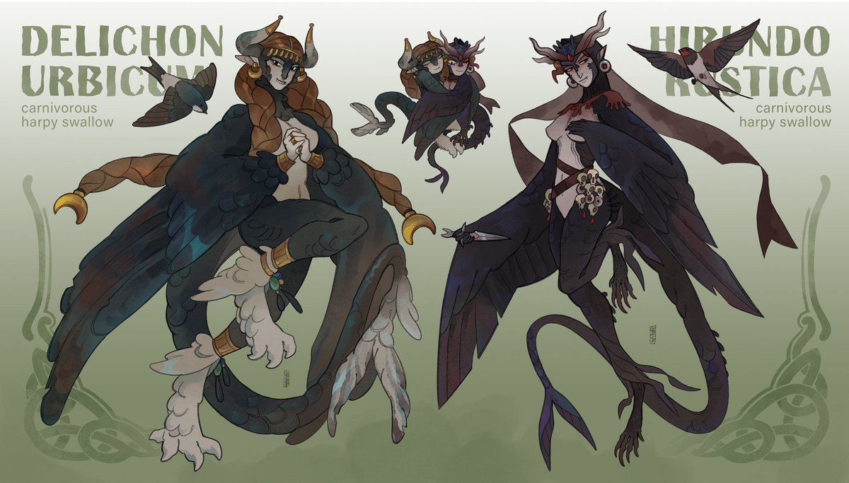 Montopazz's tweet photo. New adopts 
(already sold) 
#art #characterdesign https://t.co/mDUJSOaXbm