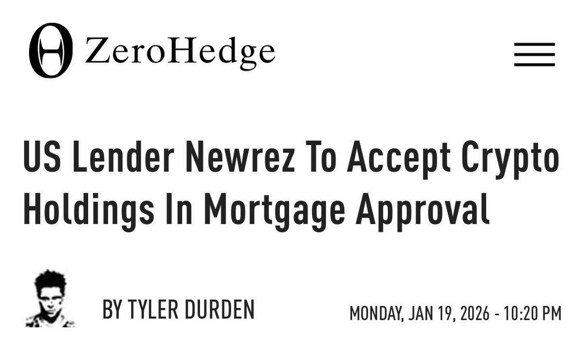 Bitcoin-backed mortgages from Fannie Mae and Freddie Mac would be a true  game changer.